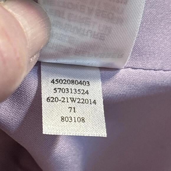 NWT White House Black Market Coat Womens Small Purple Removable Faux Fur Collar - Picture 16 of 16